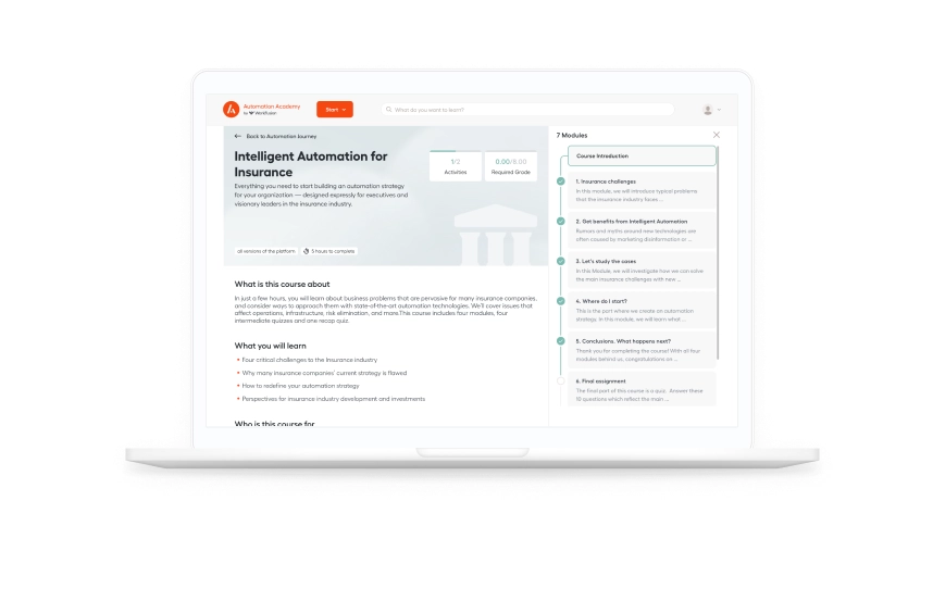 Intelligent Automation for Insurance